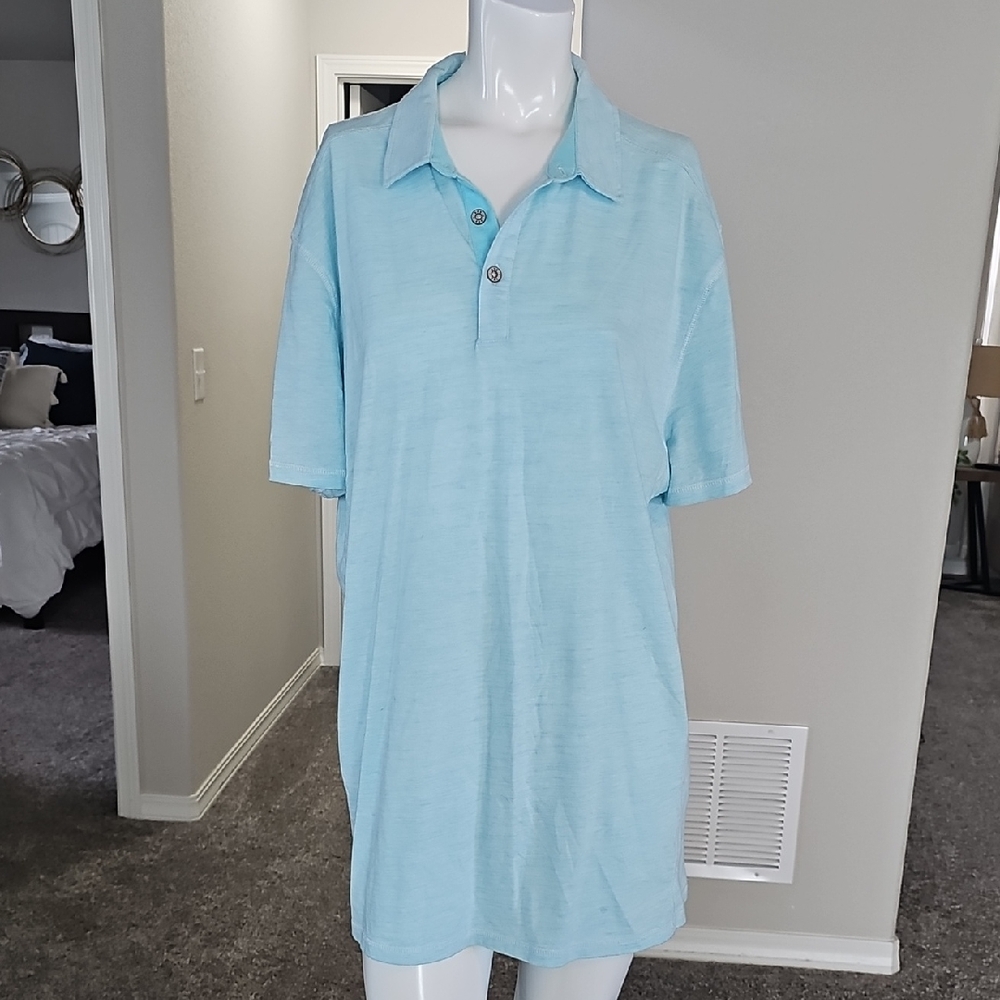 Buckle Sky Blue Men's Polo Shirt